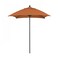 California Umbrella 6' Black Aluminum Market Patio Umbrella, Sunbrella Tuscan 194061334072 - alternate 1